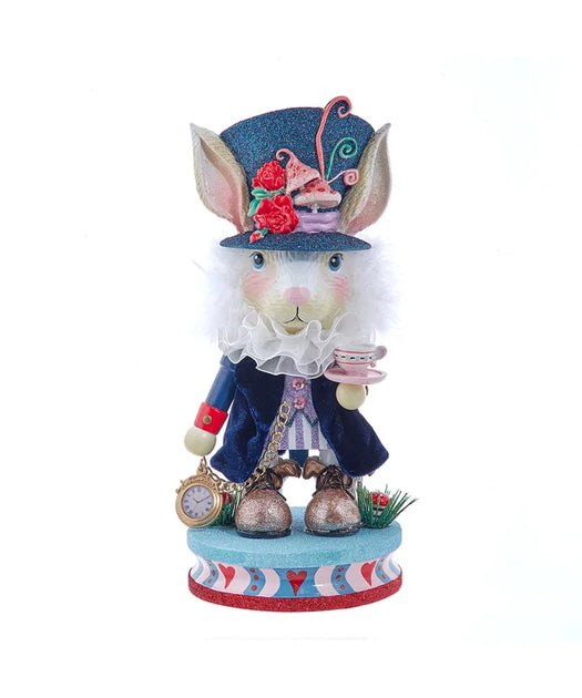 Alice in Wonderland White Rabbit Nutcracker Hollywood Collection, 13