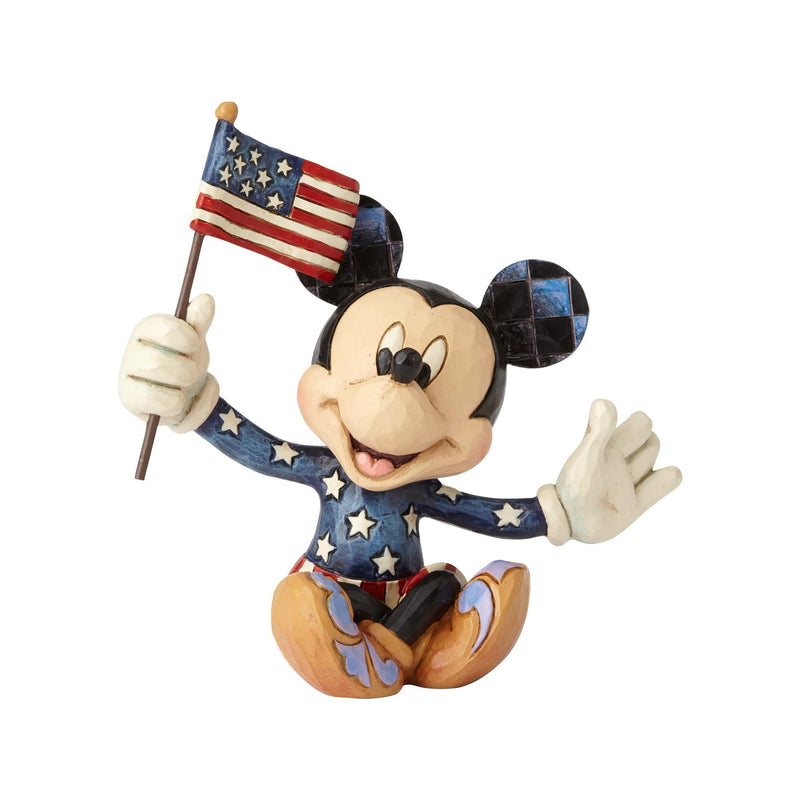 Mini Patriotic Mickey, 3.5"