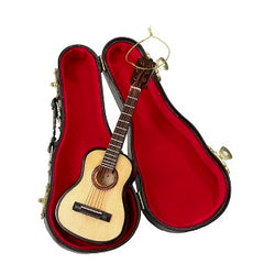 Guitar in Case Ornament, 5.5