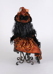 Wine Elegance Sitting Witch