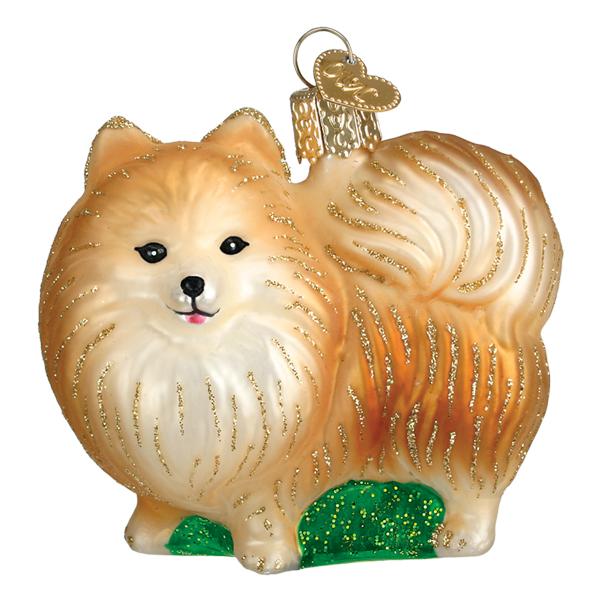 Pomeranian Glass Ornament by Old World Christmas