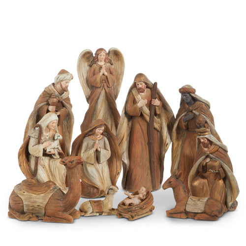 Nativity 11 Piece Set, 9.5"