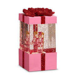 Nutcracker lighted Water Present, 7.75