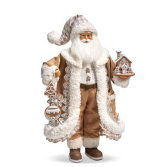 Gingerbread Gingham Santa, 18