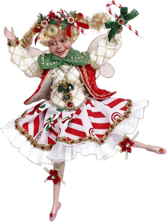 Mark Roberts Peppermint Party Fairy, 11"