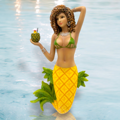 December Diamonds Pina Mermaid Ornament