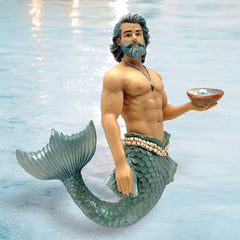December Diamonds Pearl Collector Merman Ornament