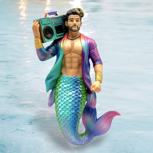 Big Diamond Ornament ビックダイヤモンド置物 December Diamonds Big Booming Box Merman Ornament