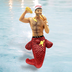 December Diamonds Messy Weiner Merman Ornament