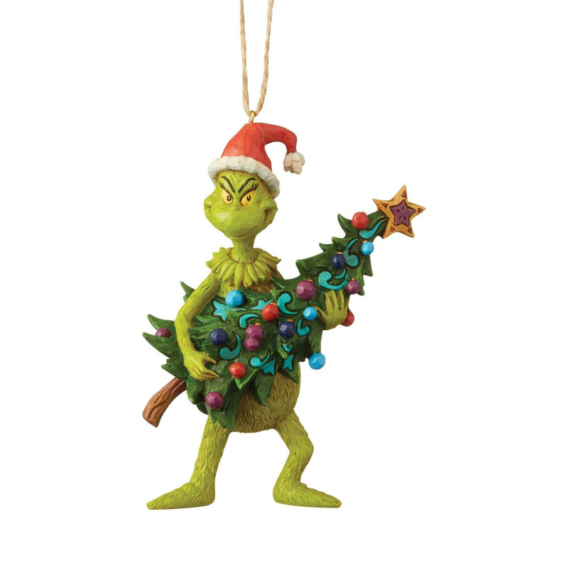 Grinch and Tree Ornament by Jim Shore, 4.92"
