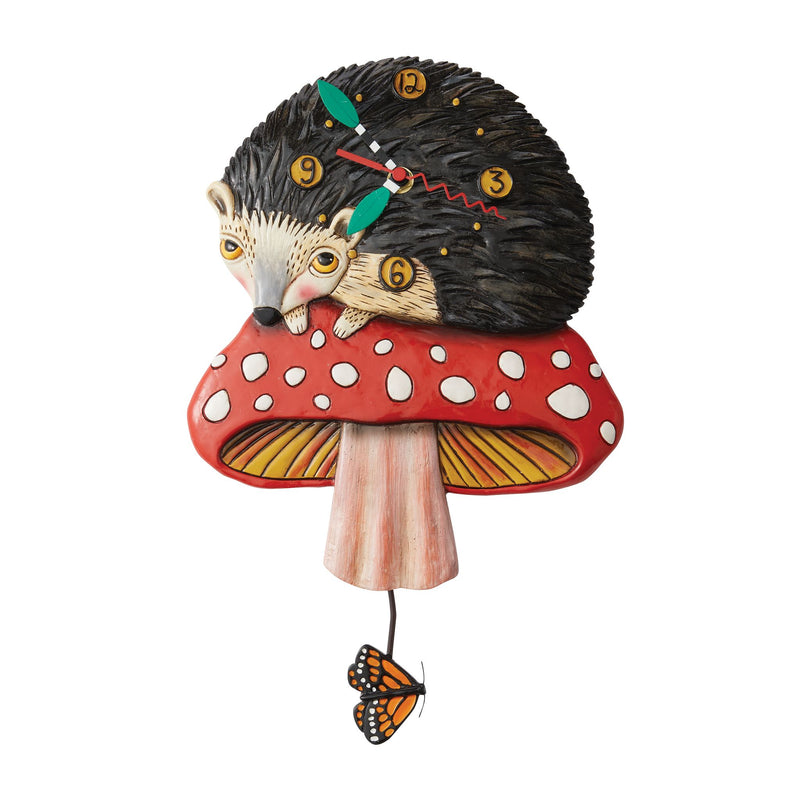 Allen Designs Hank The Hedgehog Clock, 11.22" H