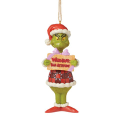 Grinch Warning: Bad Attitude Ornament by Jim Shore  5