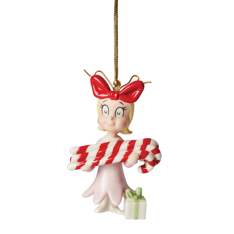 Peanuts Cindy Lou Who Lenox ornament, 4"