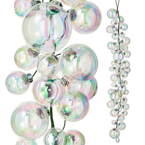 Iridescent Ball Garland, 4'