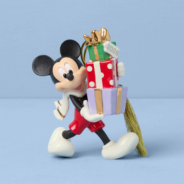 Mickey Mouse Merry Christmas 2026 Lenox Ornament, 3.75