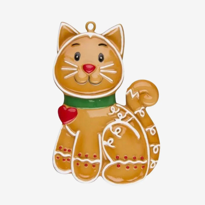 Gingerbread Cat, 4"