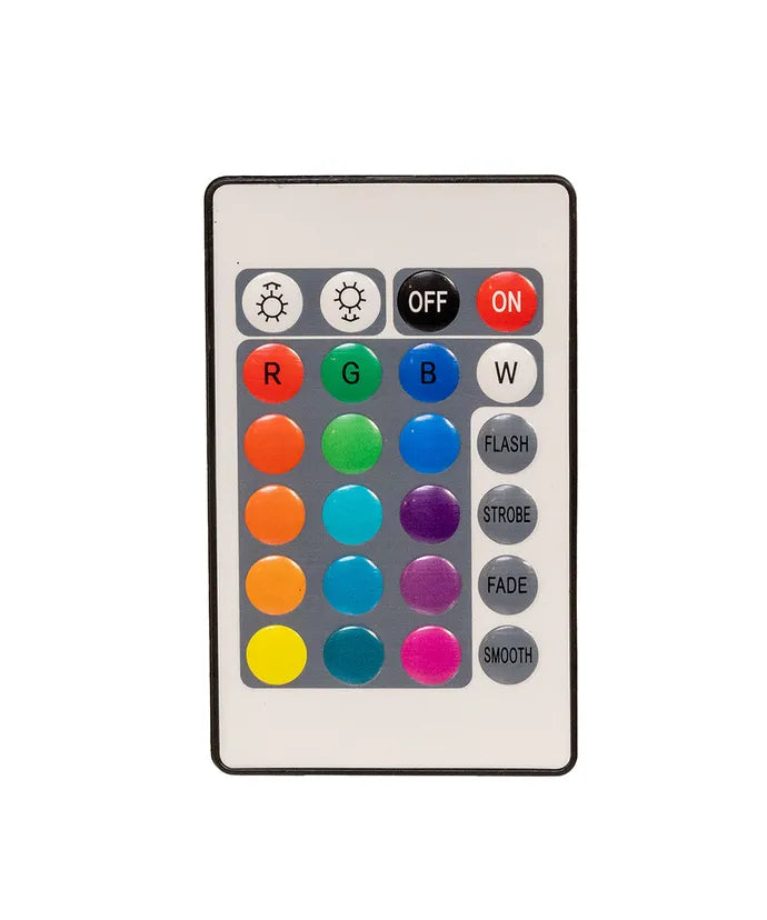 Gold Wire Multicolor LED Star Tree Toper, 11.5"