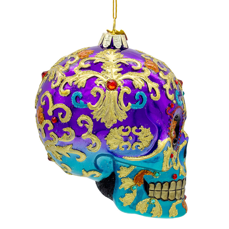 Bellissimo Sugar Skull Glass