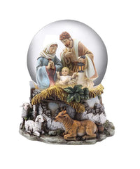 100MM Holy Family Musical Water Globe