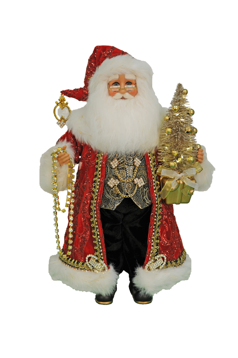 Traditional Elegance Santa, 16"