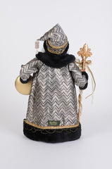 Silver and Gold Noel Santa, 18'