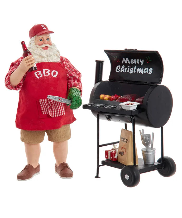 Barbecue Grill Santa Fabriche Collection 2- Piece set, 10.75" H