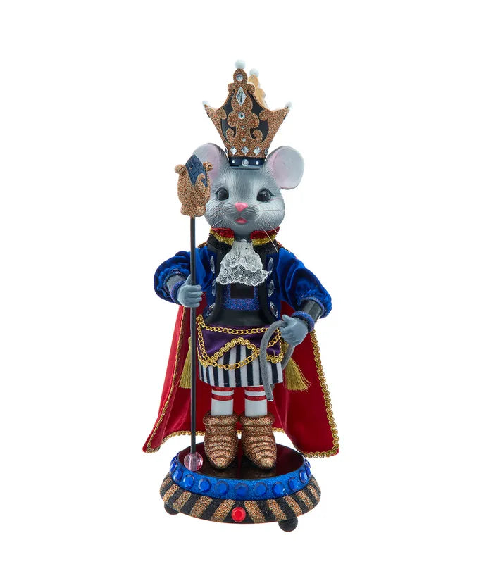Hollywood Mouse king Nutcracker, 15"