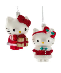 Hello Kitty Glass Ornament 4.5