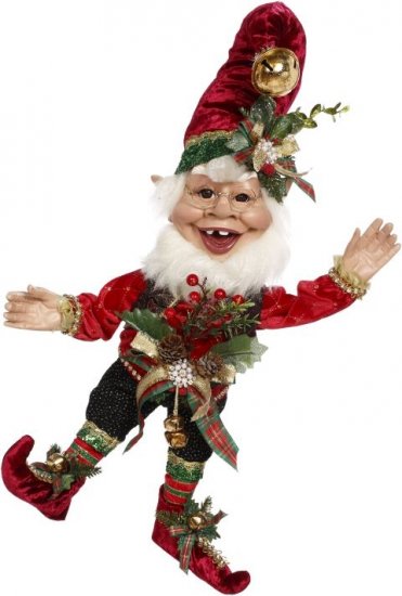 Christmas Caroling Elf 17"