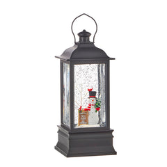 Frosty's Tree Farm Snowman Musical Lantern