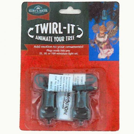 Pigtail Twirl- It Ornamotors, Set of 2