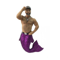 December Diamonds- Who's your Daddy Merman Ornament