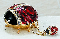 Ladybug Box & Necklace