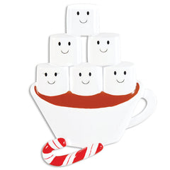 Hot Chocolate Family Of Five Ornament