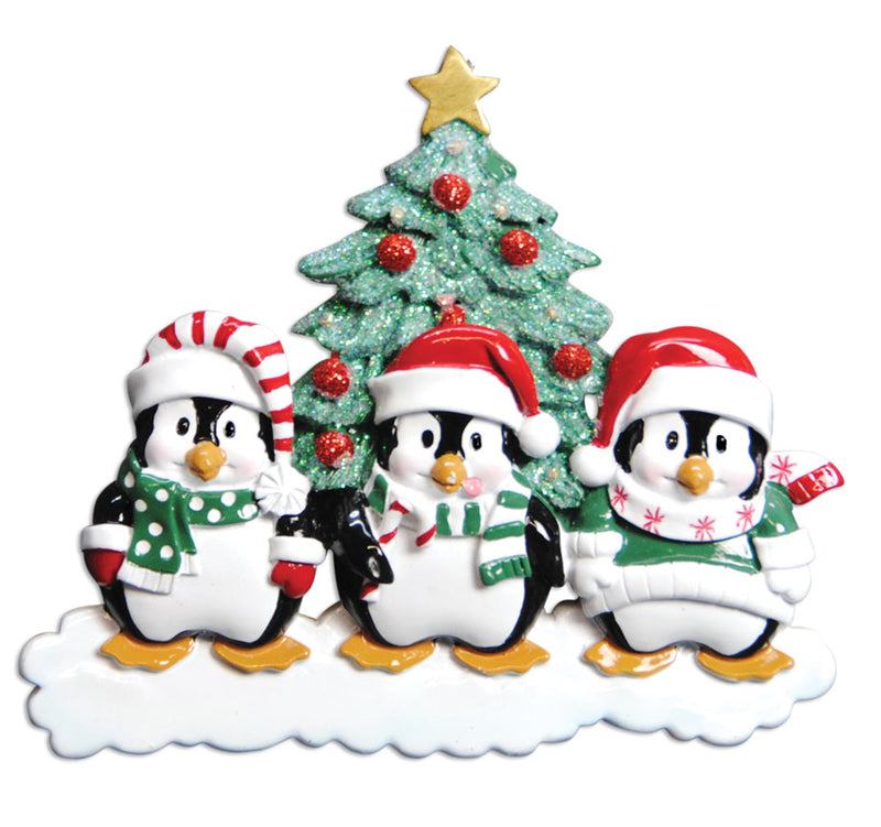 Three Penguin Family
