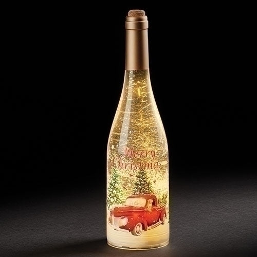 LED Merry Xmas Bottle 12'