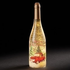 LED Merry Xmas Bottle 12'