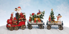 Santa Holiday Train Set 6.75