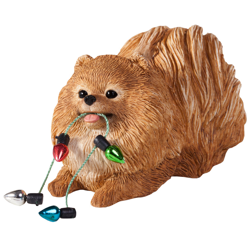 Sandicast Pomeranian Dog Ornament