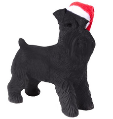 Black Schnauzer Dog Ornament