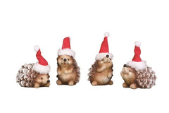 Holiday Hedgehogs Figurines - 4 Assorted, 2.5