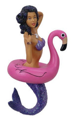 December Diamonds Miss Flamingo Mermaid Ornament