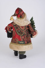 Wine and Cheese Sampling Santa with Lighted Tree, 17