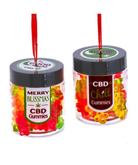 Plastic Gummies Jar Ornament, 2.4