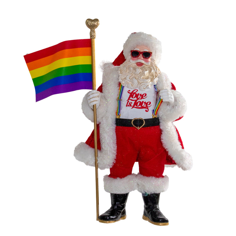 Pride Santa, Fabriche, 10"