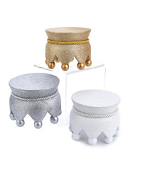 Hollywood Nutcrackers™ Glittered Nutcracker Bases, 3 Assorted, 5