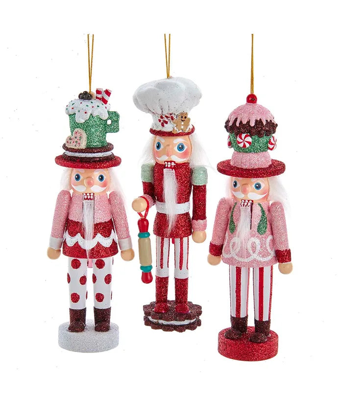 Hollywood Cake/Cocoa/Gingerbread Nutcracker Ornament, 6"