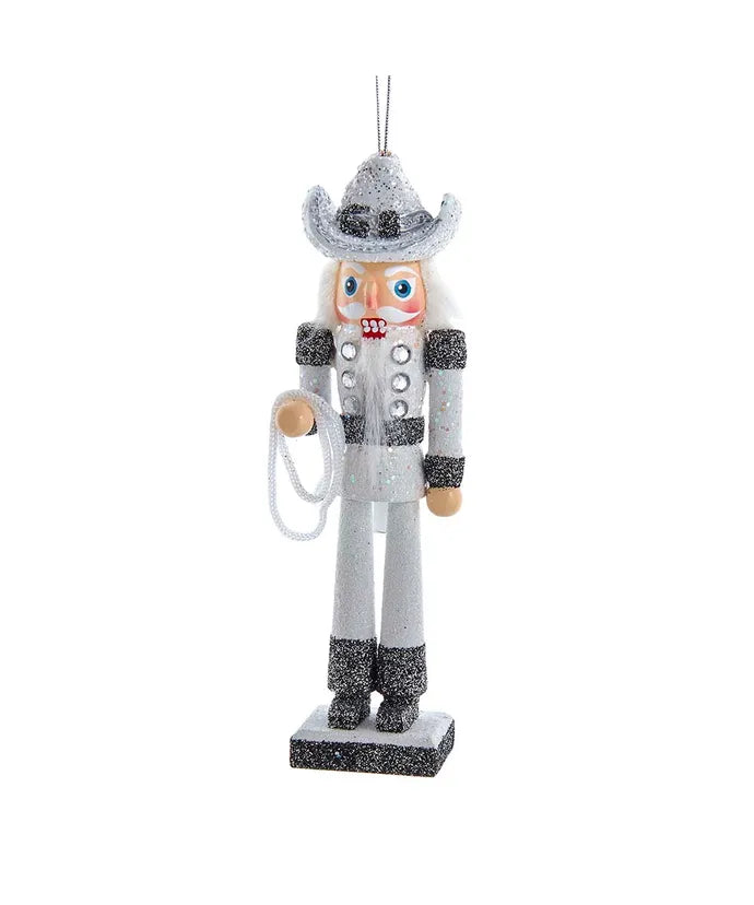 Rhinestone Cowboy Nutcracker Ornament ,6"