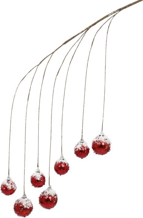 Hanging Sparkle Ball Spray, 38"