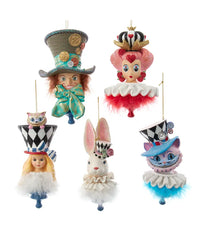 Hollywood Alice in Wonderland Ornament, 6.25